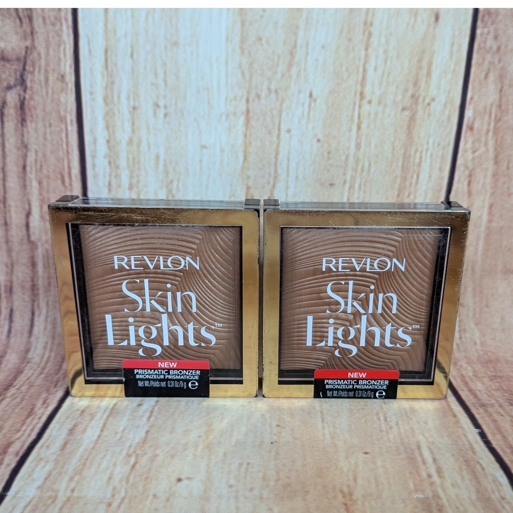 2 PK Revlon Skin Lights Prismatic Bronzer 115 Sunkissed Beam 0.31 oz